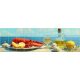 Lobster Tile Mural with Lemon & Olive Oil