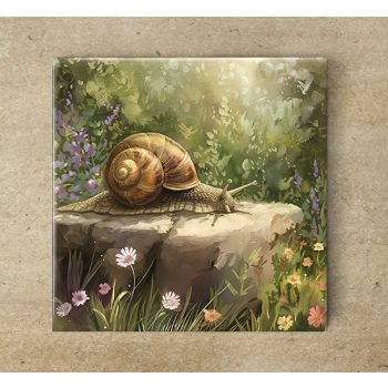 Csiga mintás dekorcsempe