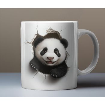 Pandás bögre 
