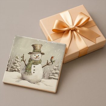 Ceramic tile mural - children playing snowball