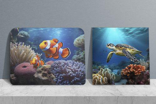 Coral reef - kitchen set