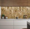 Ceramic tile mural - wheat ears 